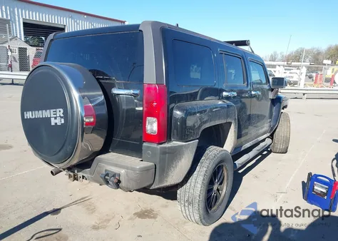 2006 Hummer H3 Suv z USA, uszkodzony, nr VIN 5GTDN136368189853